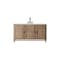 James Martin Vanities Portland 60in Single Vanity Whitewashed Walnut w/ 3 CM Ethereal Noctis Quartz Top 620-V60S-WW-3ENC - alternate 1